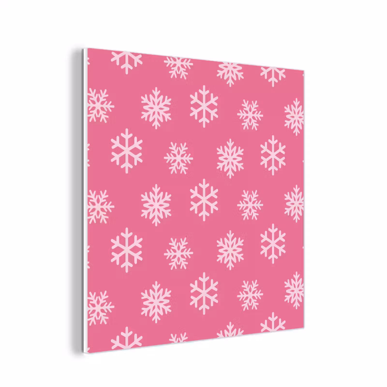 Forex - Sneeuwvlok - Kerst - Roze — 1