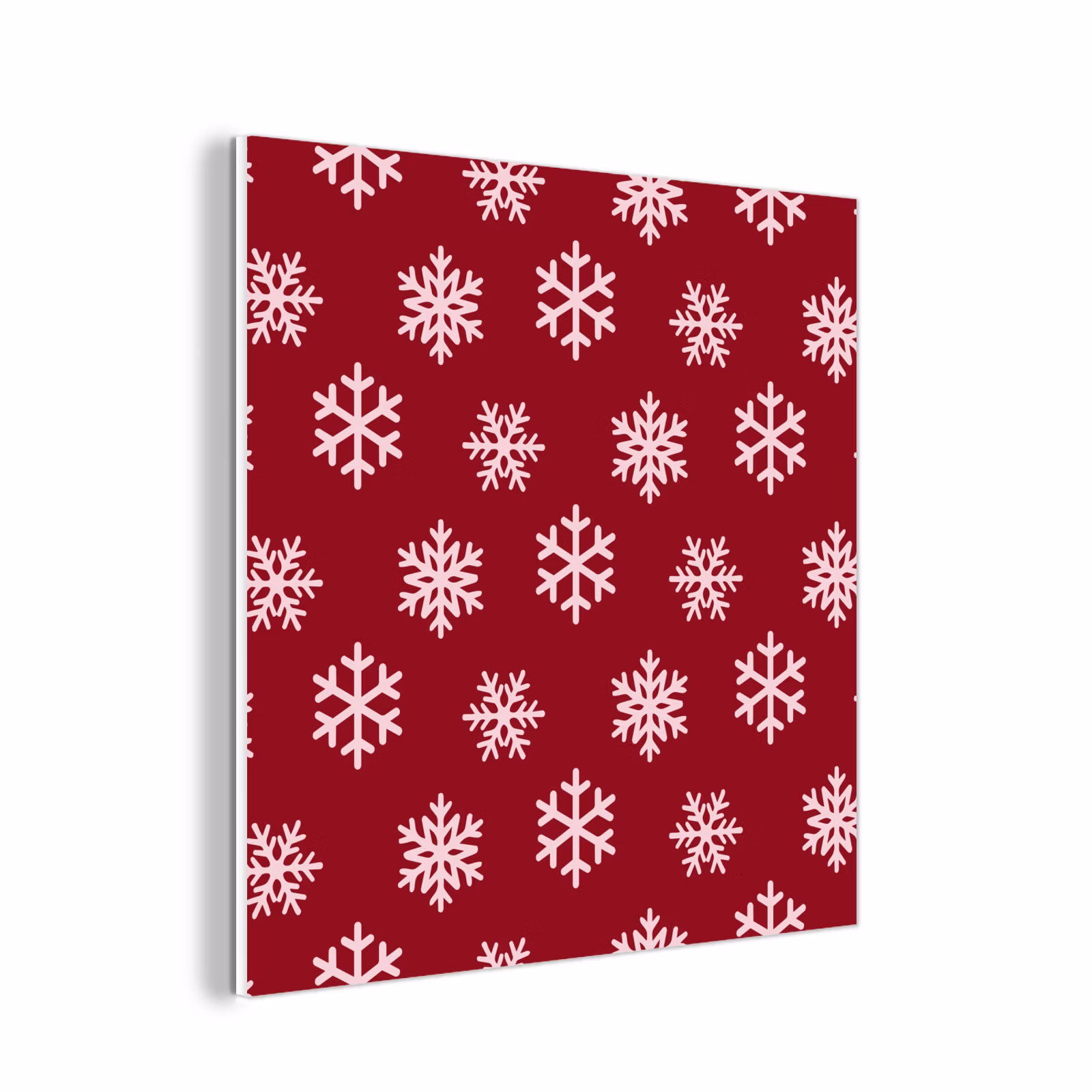 Forex - Sneeuwvlok - Rood - Roze - Kerst — 1