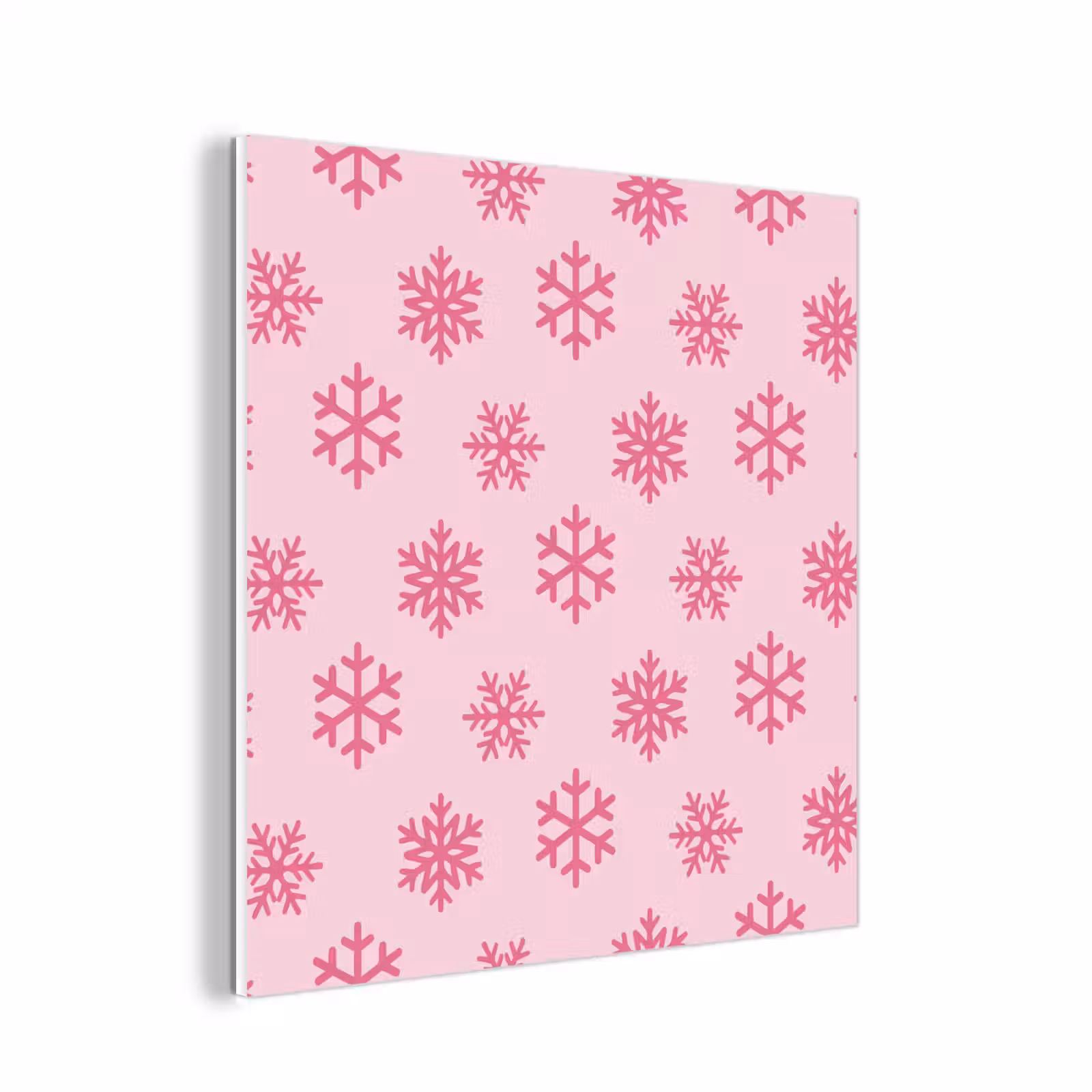 Forex - Sneeuwvlok - Roze - Kerst — 1