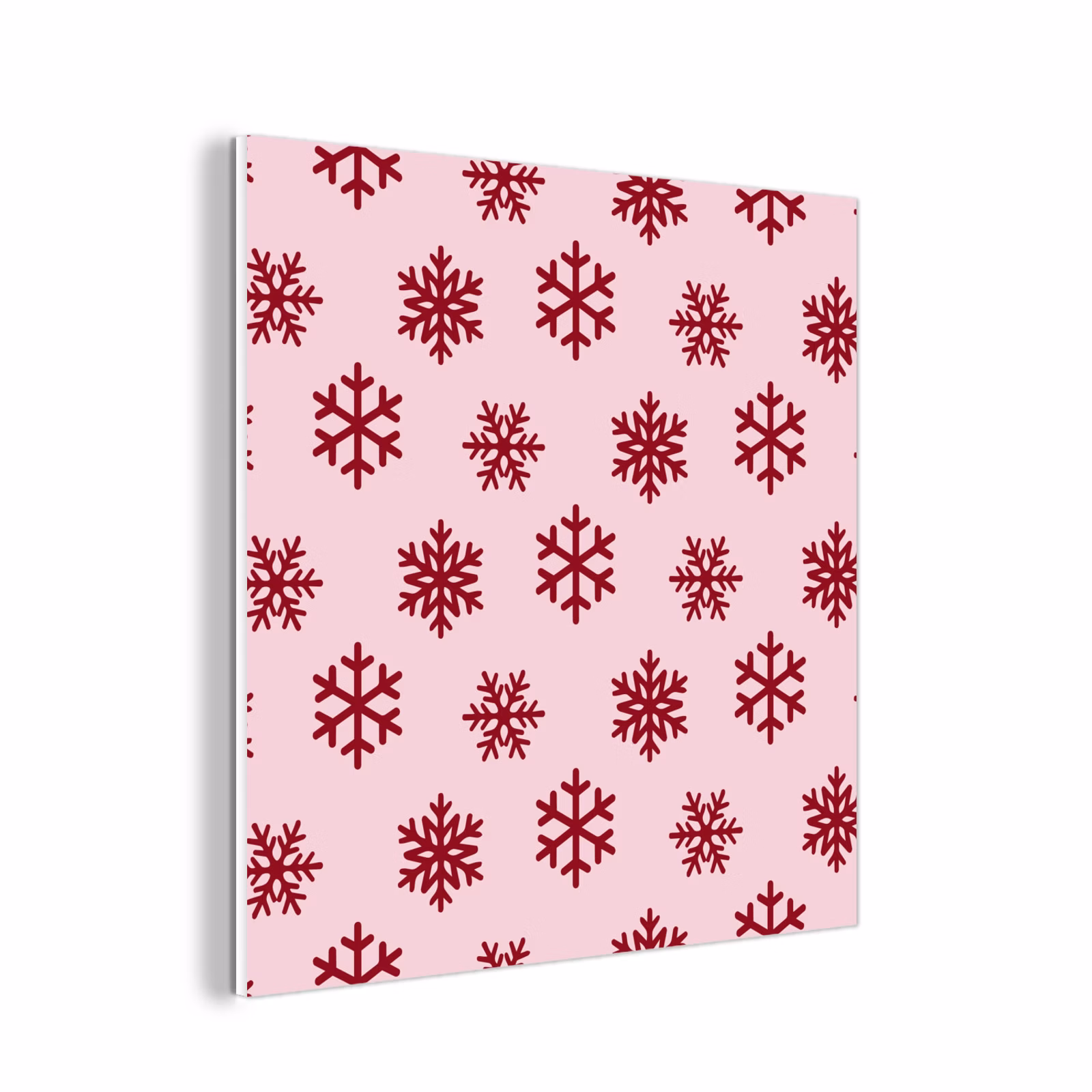 Forex - Sneeuwvlok - Roze - Rood - Kerst — 1