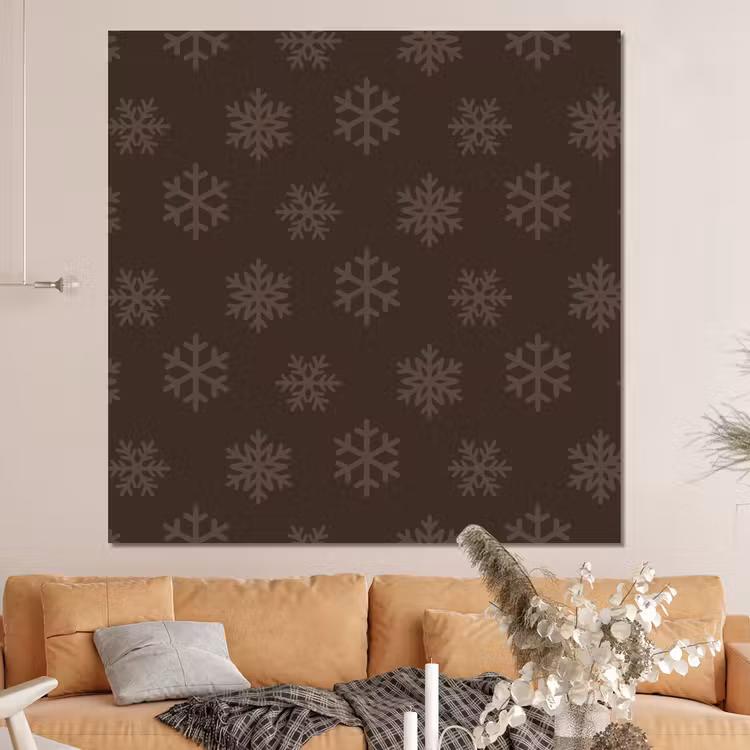 Forex - Sneeuwvlok - Bruin - Kerst — 4