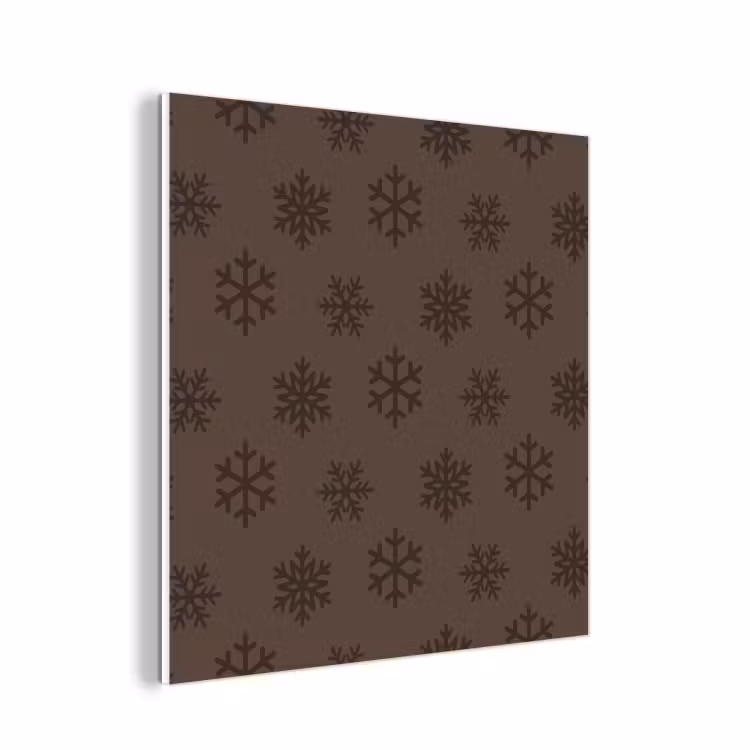 Forex - Sneeuwvlok - Kerst - Bruin — 1