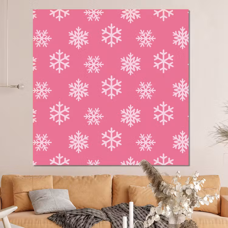 Forex - Sneeuwvlok - Kerst - Roze — 4