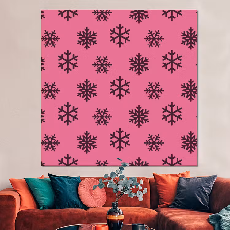 Forex - Sneeuwvlok - Paars - Roze - Kerst — 3