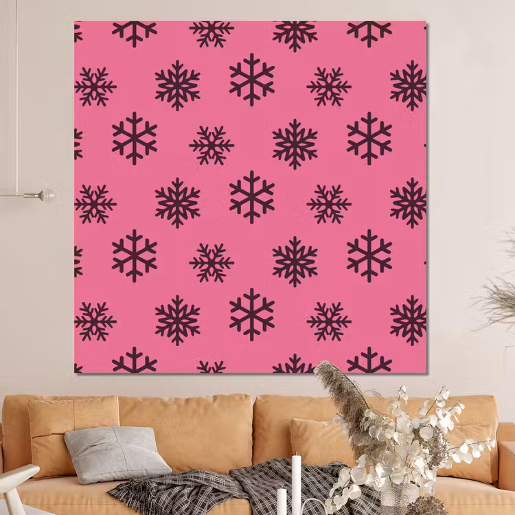Forex - Sneeuwvlok - Paars - Roze - Kerst — 4