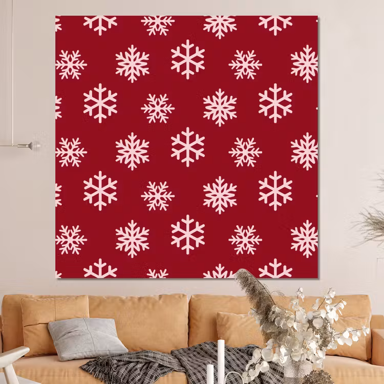Forex - Sneeuwvlok - Rood - Roze - Kerst — 4