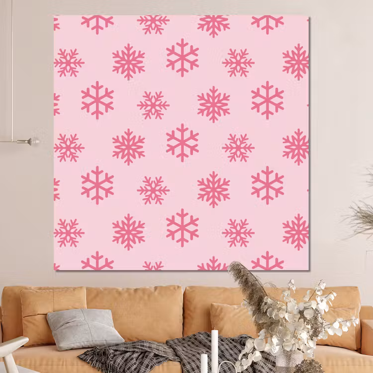 Forex - Sneeuwvlok - Roze - Kerst — 4