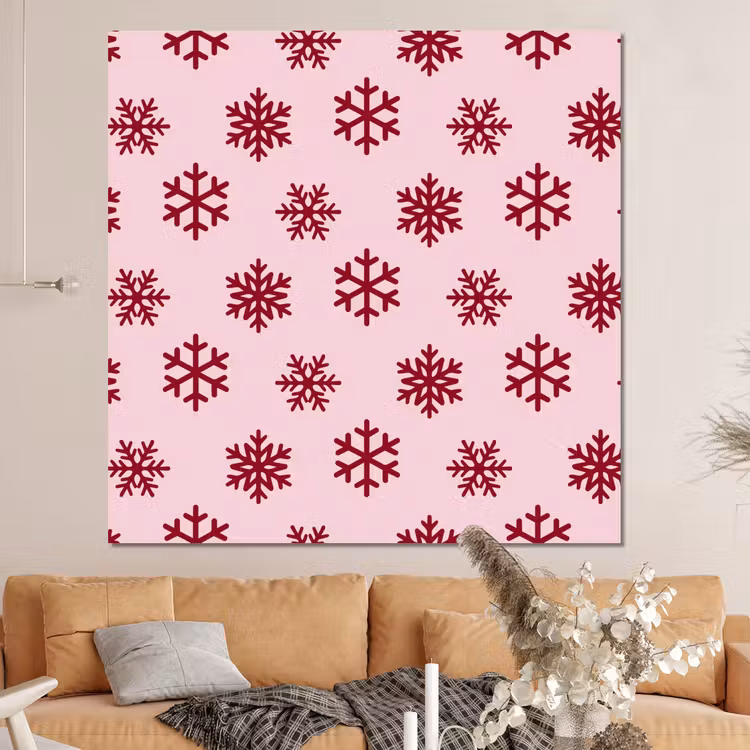 Forex - Sneeuwvlok - Roze - Rood - Kerst — 4