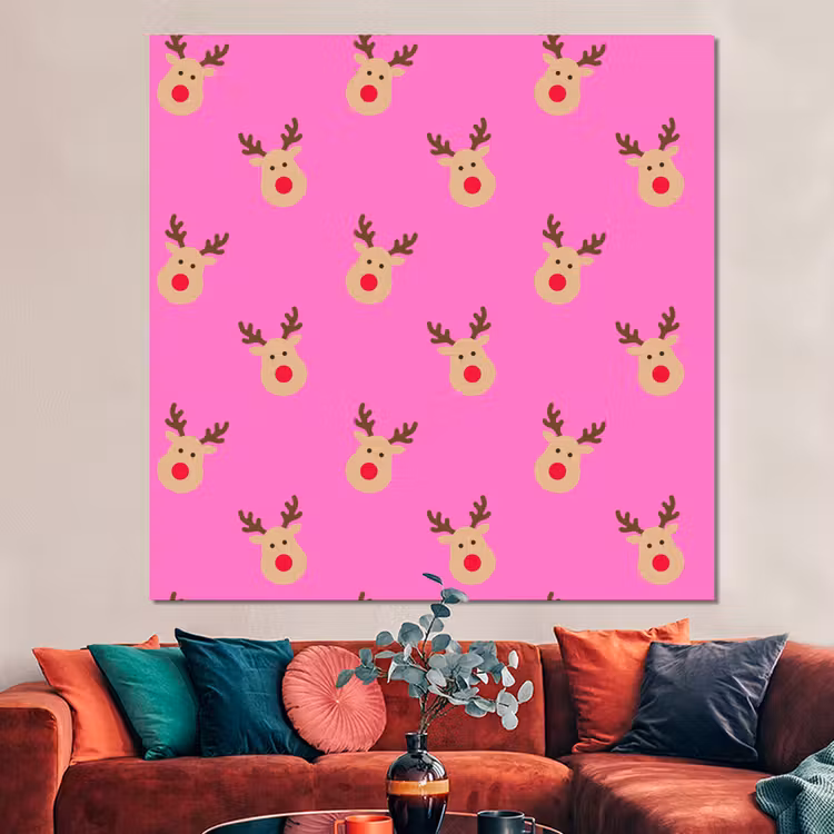 Forex - Rendieren - Kerst - Neon - Roze — 3