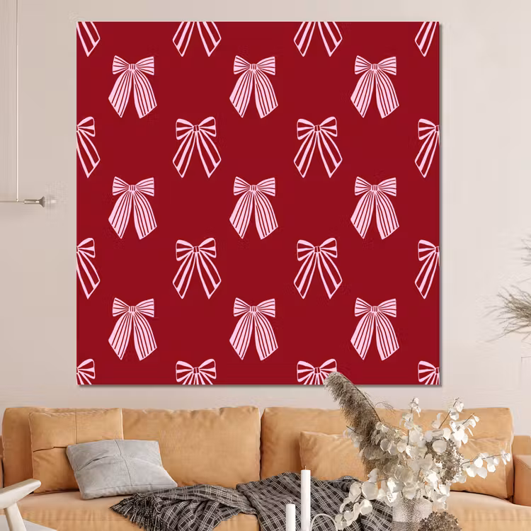 Forex - Strikken - Kerst - Burgundy - Roze — 4
