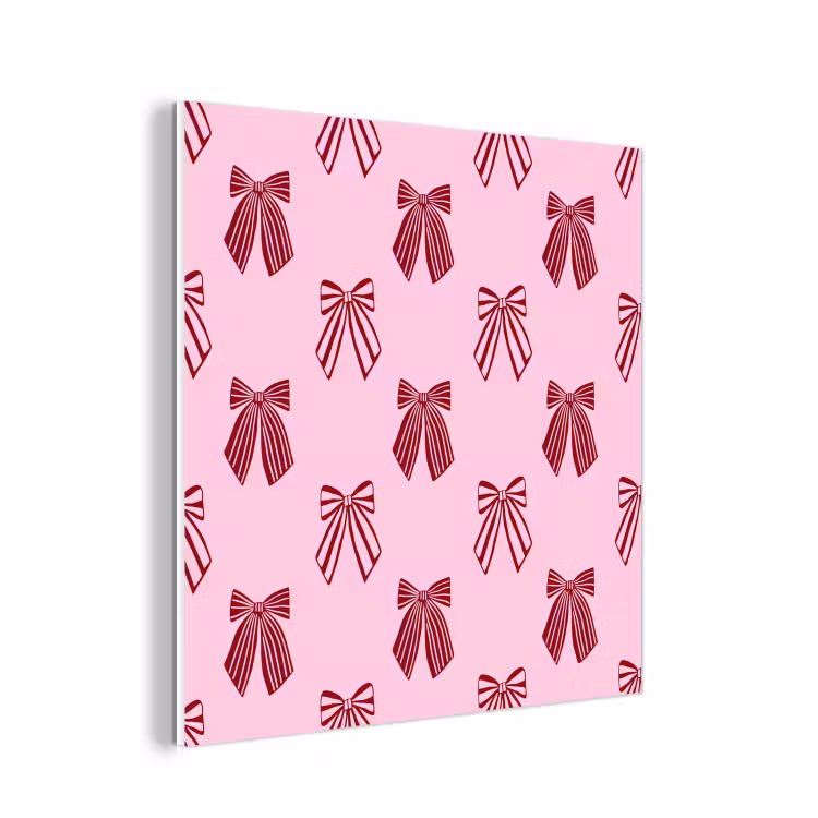 Forex - Strikken - Kerst - Roze - Burgundy — 1