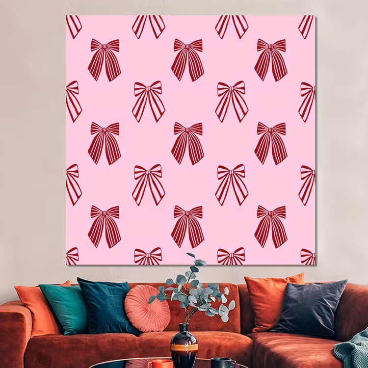 Forex - Strikken - Kerst - Roze - Burgundy — 3