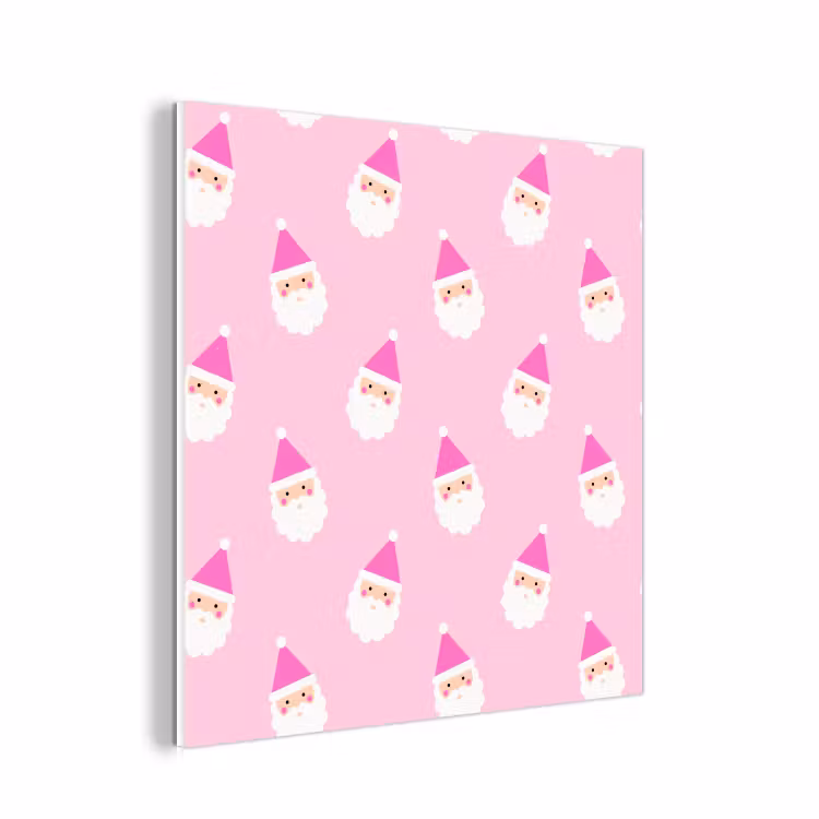 Forex - Kerstman - Kerst - Roze - Pastel — 1