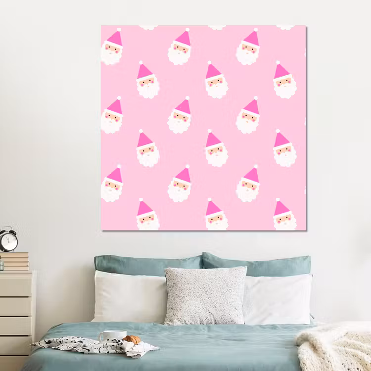 Forex - Kerstman - Kerst - Roze - Pastel — 2