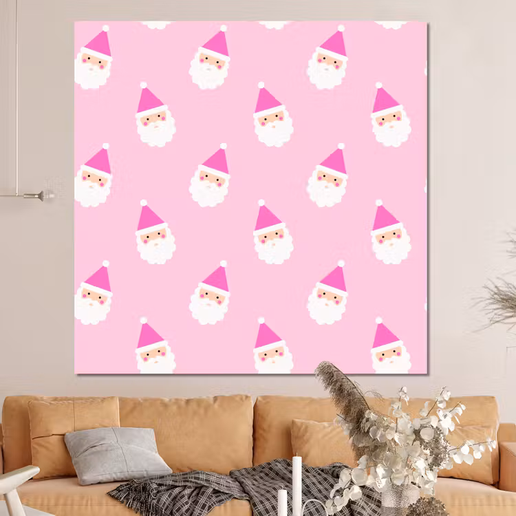 Forex - Kerstman - Kerst - Roze - Pastel — 4
