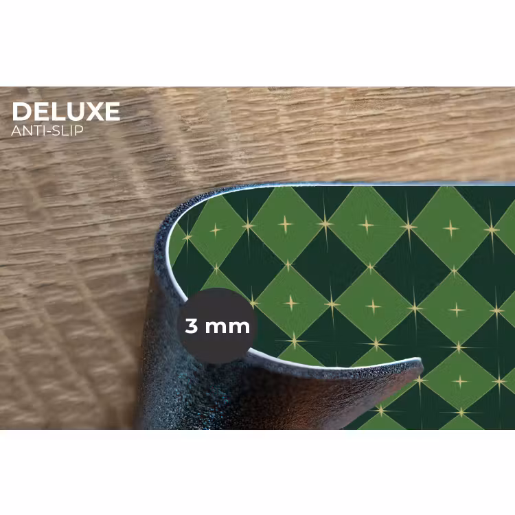 Placemat - 6 stuks - Ster - Groen - Kerst — 4