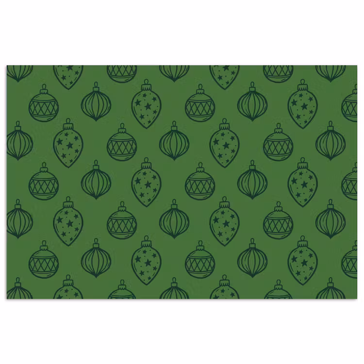 Poster - Kerstbal - Kerst - Groen — 1