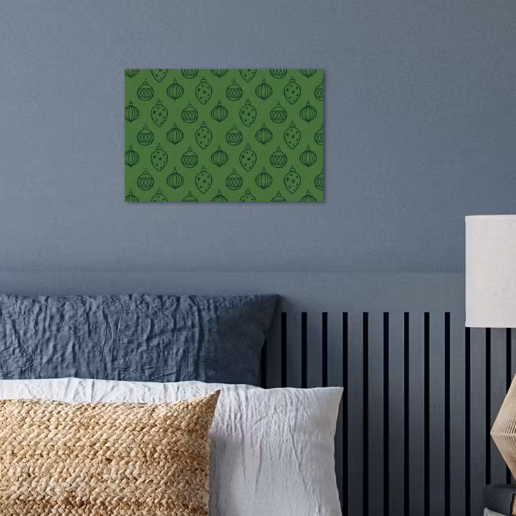 Poster - Kerstbal - Kerst - Groen — 3