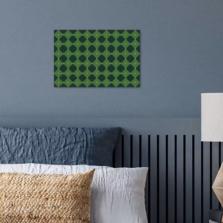 Poster - Ster - Groen - Kerst — 3