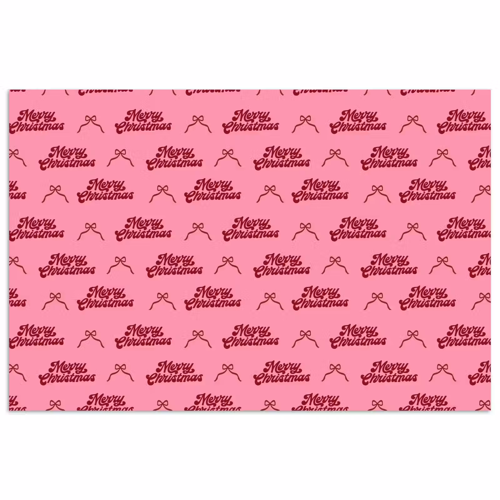 Poster - Tekst - Roze - Rood - Strik — 1