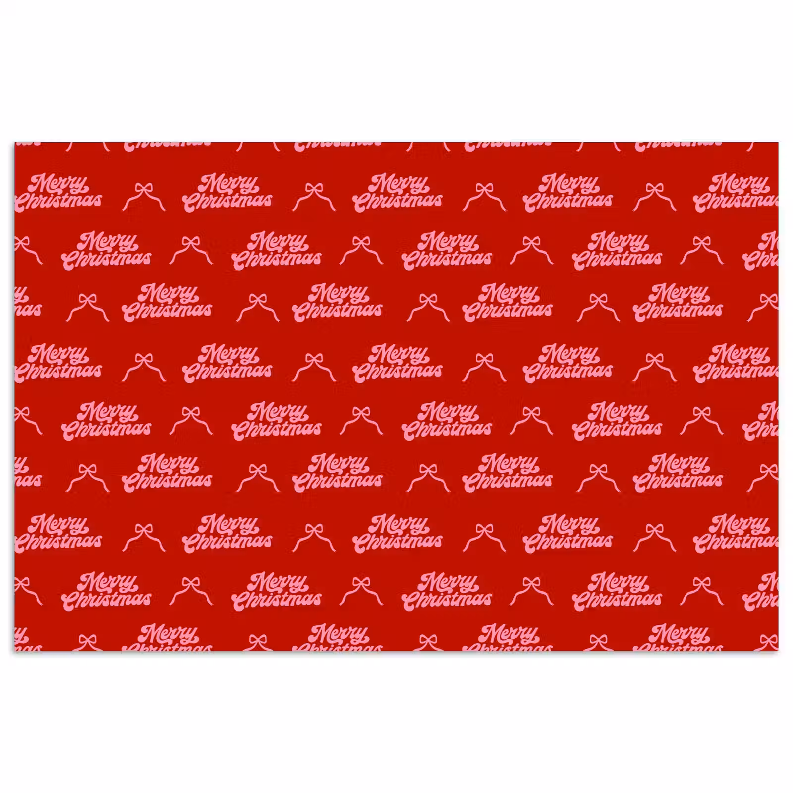Poster - Tekst - Strik - Roze - Rood — 1