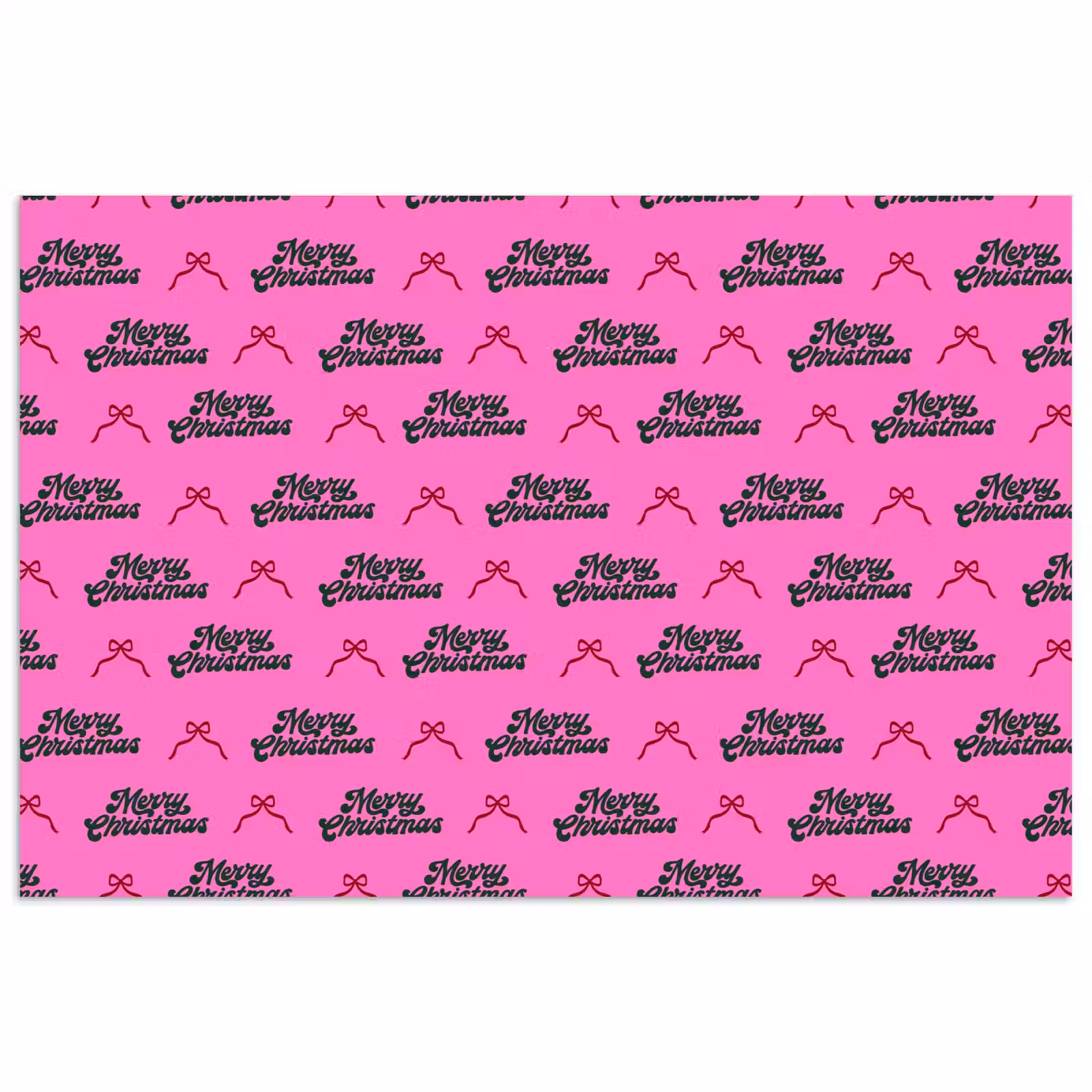 Poster - Tekst - Neon - Roze - Kerst — 1