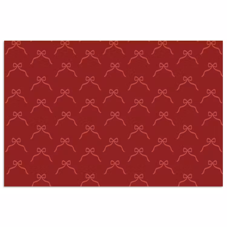 Poster - Strik - Roze - Rood - Kerst — 1