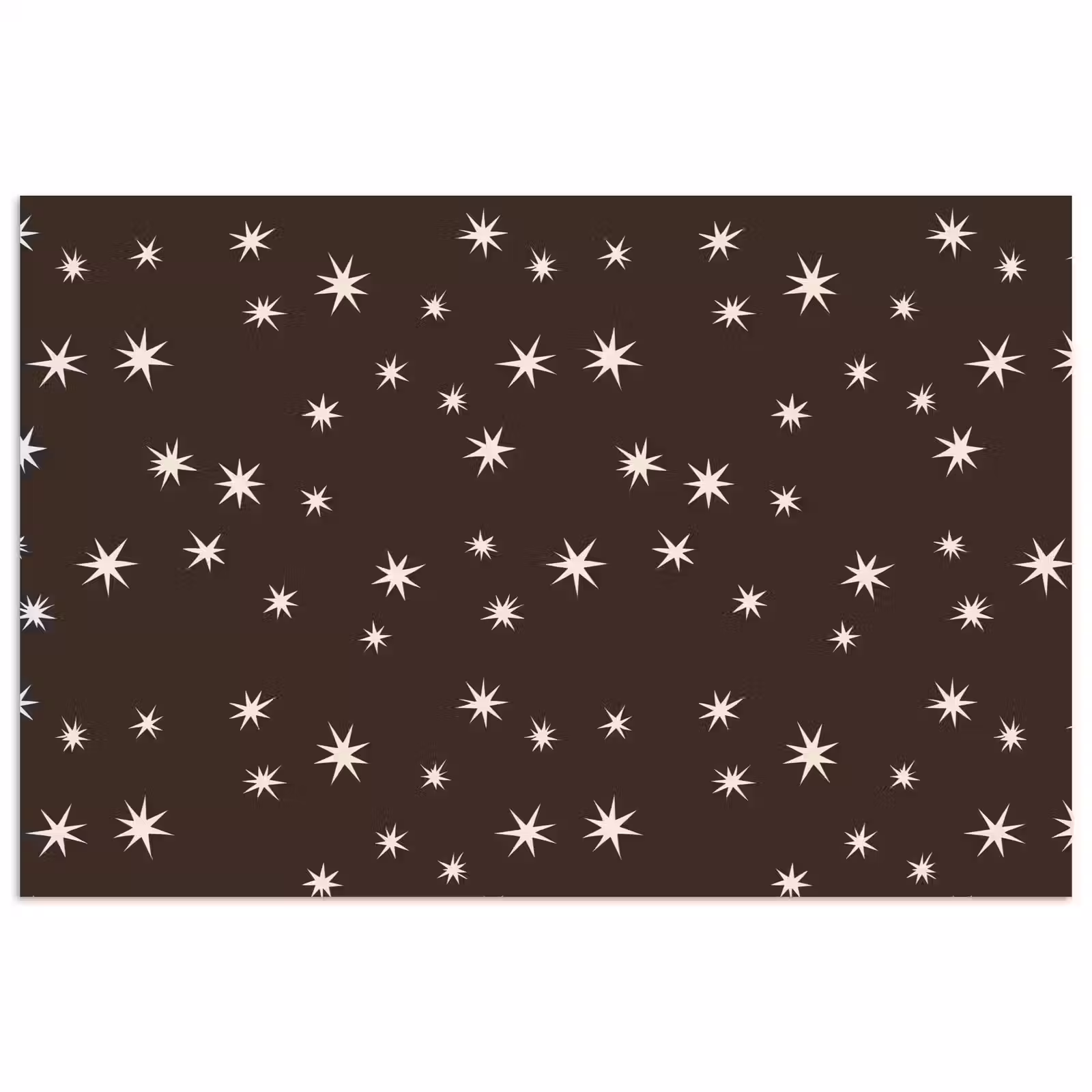 Poster - Bruin - Ster - Kerst — 1