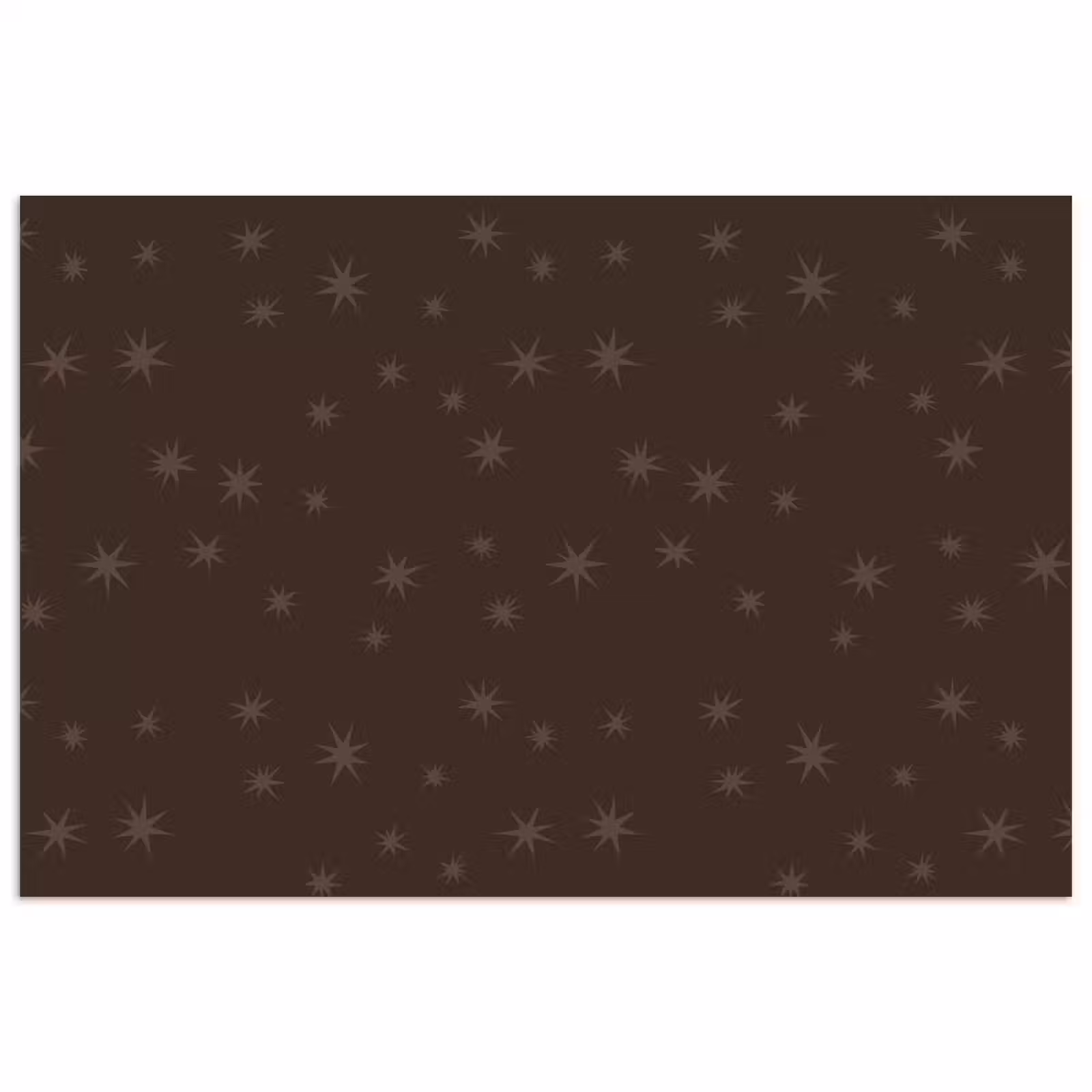 Poster - Bruin - Sterren - Kerst — 1