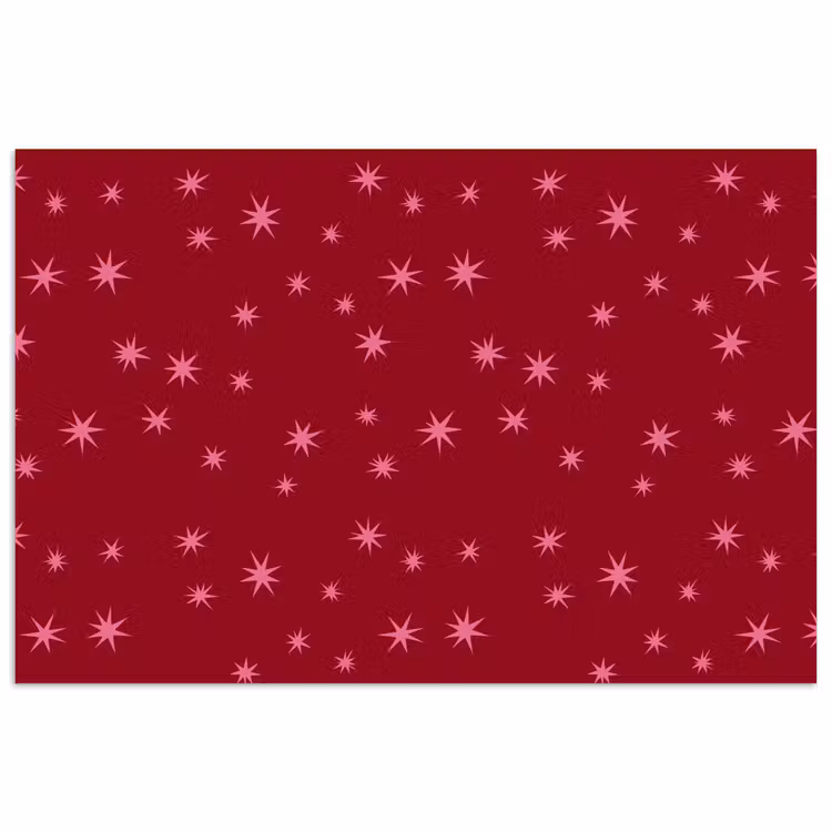 Poster - Ster - Roze - Kerst - Rood — 1