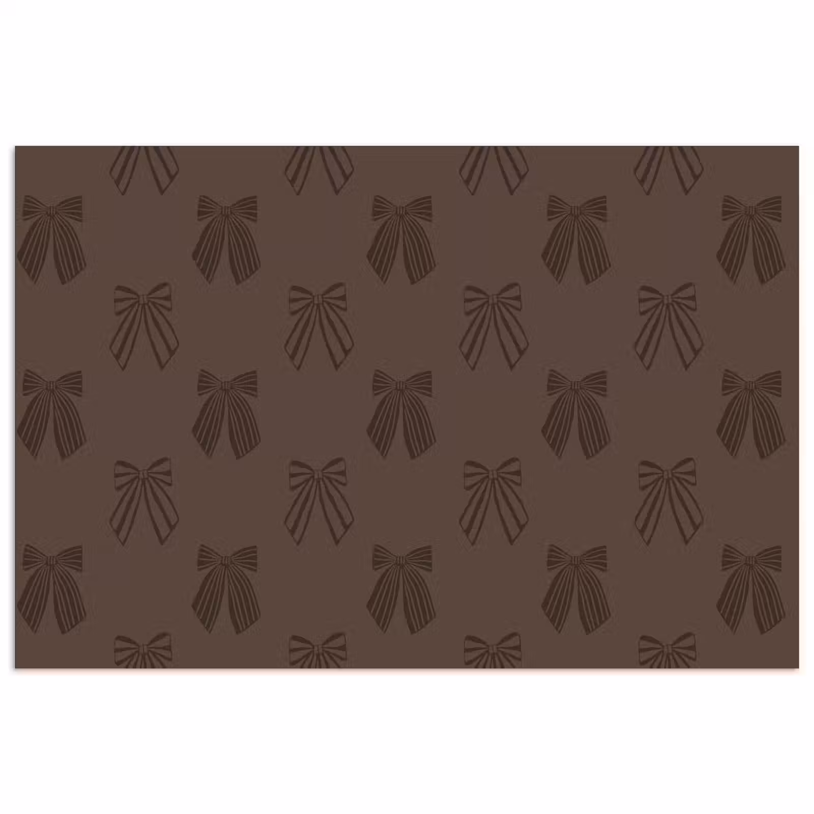 Poster - Strikken - Kerst - Bruin — 1