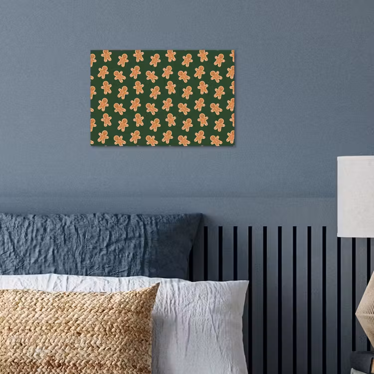 Poster - Peperkoek - Kerst - Groen - Bruin — 3