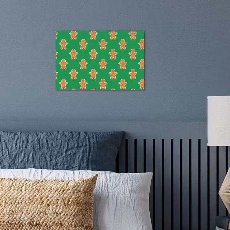Poster - Peperkoek - Kerst - Neon - Groen — 3