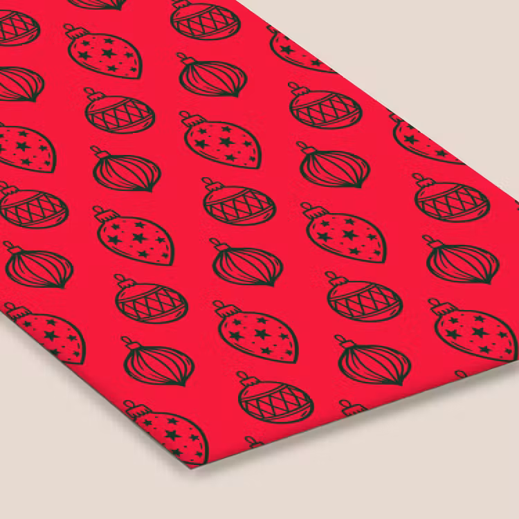 Poster met lijst - Kerstbal - Groen - Rood — 7