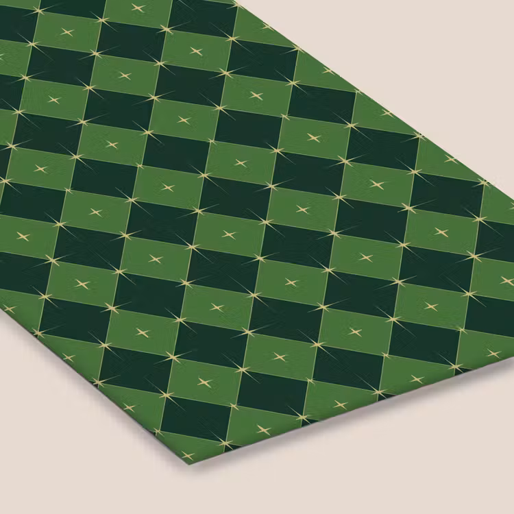 Poster met lijst - Ster - Groen - Kerst — 7