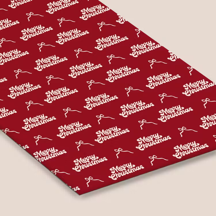 Poster met lijst - Tekst - Rood - Wit - Strik — 7