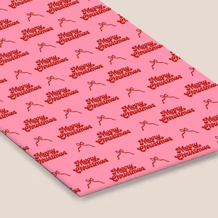 Poster met lijst - Tekst - Strik - Rood - Roze — 7