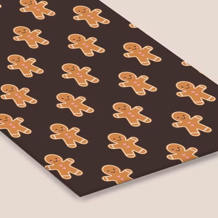 Poster met lijst - Peperkoek - Bruin - Kerst — 7