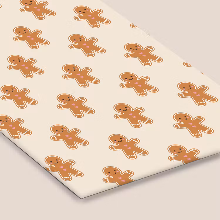Poster met lijst - Peperkoek - Kerst - Crème — 7