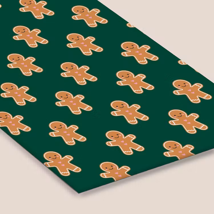 Poster met lijst - Peperkoek - Kerst - Groen — 7