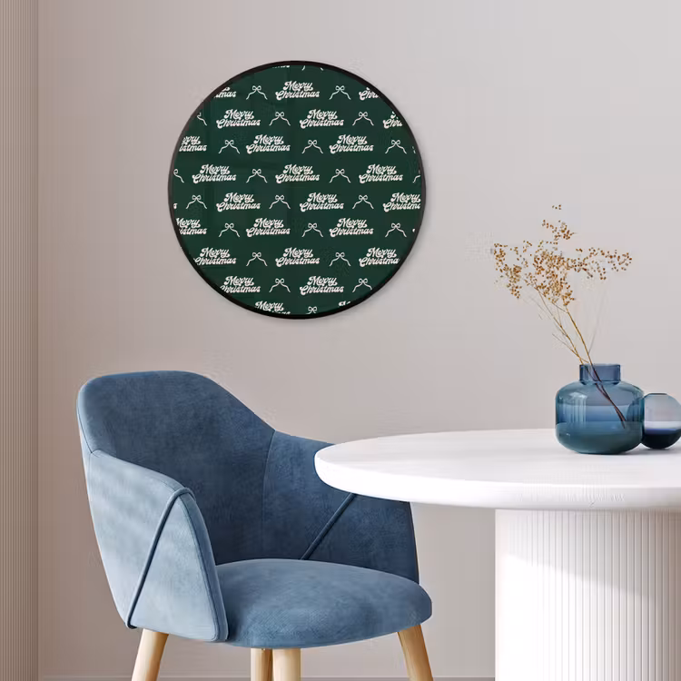 Ronde fotolijst - Tekst - Groen - Wit - Tekst — 4