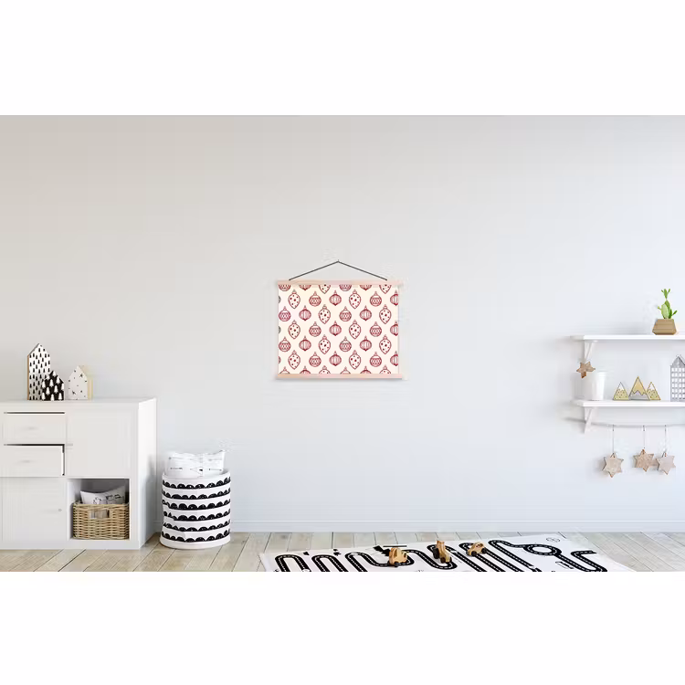 Schoolplaat - Kerstbal - Rood - Kerst — 3