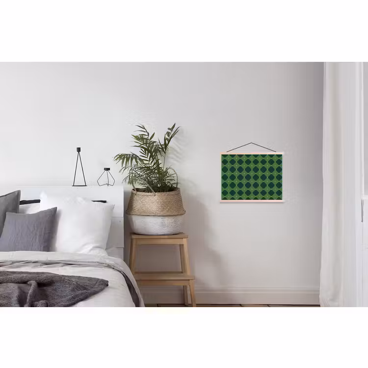 Schoolplaat - Ster - Groen - Kerst — 2