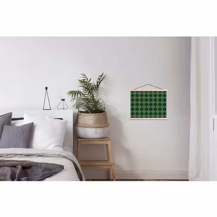 Schoolplaat - Ster - Groen - Roze - Kerst — 2