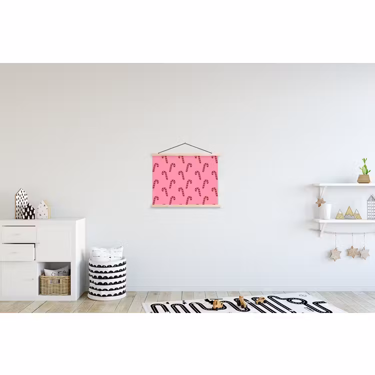 Schoolplaat - Kerst - Roze - Zuurstok - Rood — 3