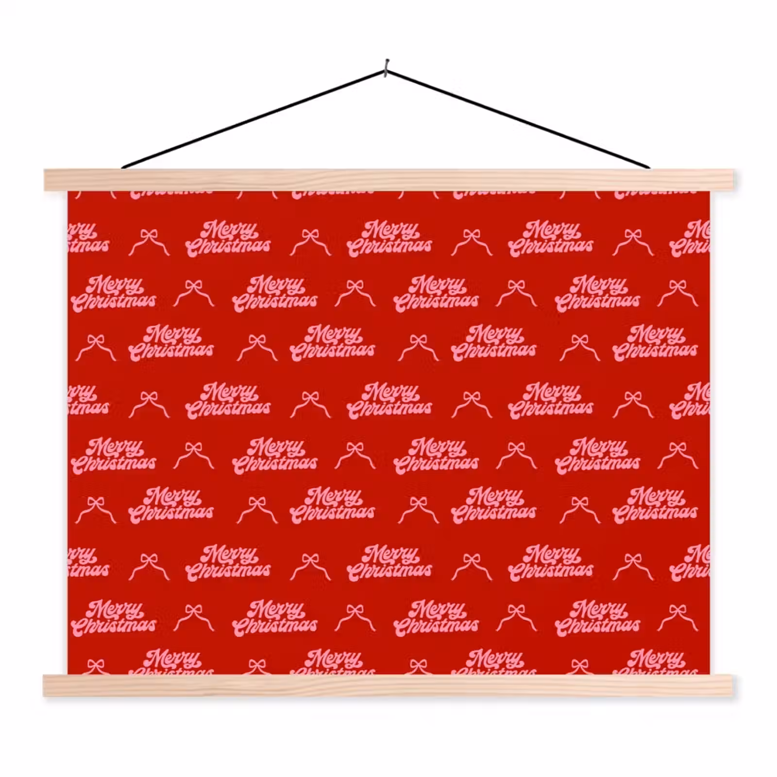 Schoolplaat - Tekst - Strik - Roze - Rood — 1