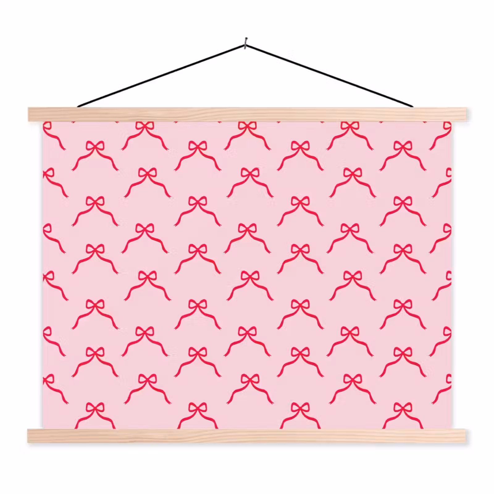 Schoolplaat - Strik - Rood - Kerst - Roze — 1