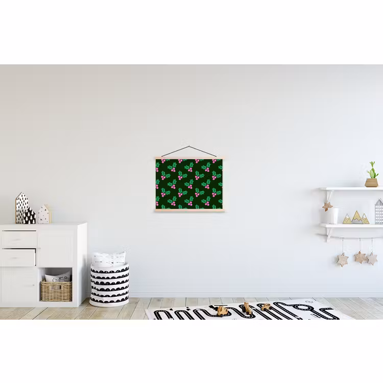Schoolplaat - Hulst - Groen - Roze - Kerst — 3