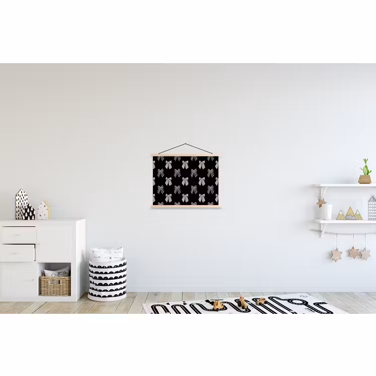 Schoolplaat - Strikken - Kerst - Crème - Zwart — 3