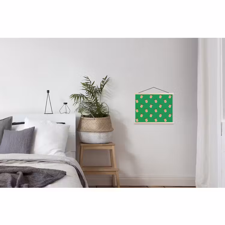 Schoolplaat - Rendieren - Kerst - Neon - Groen — 2